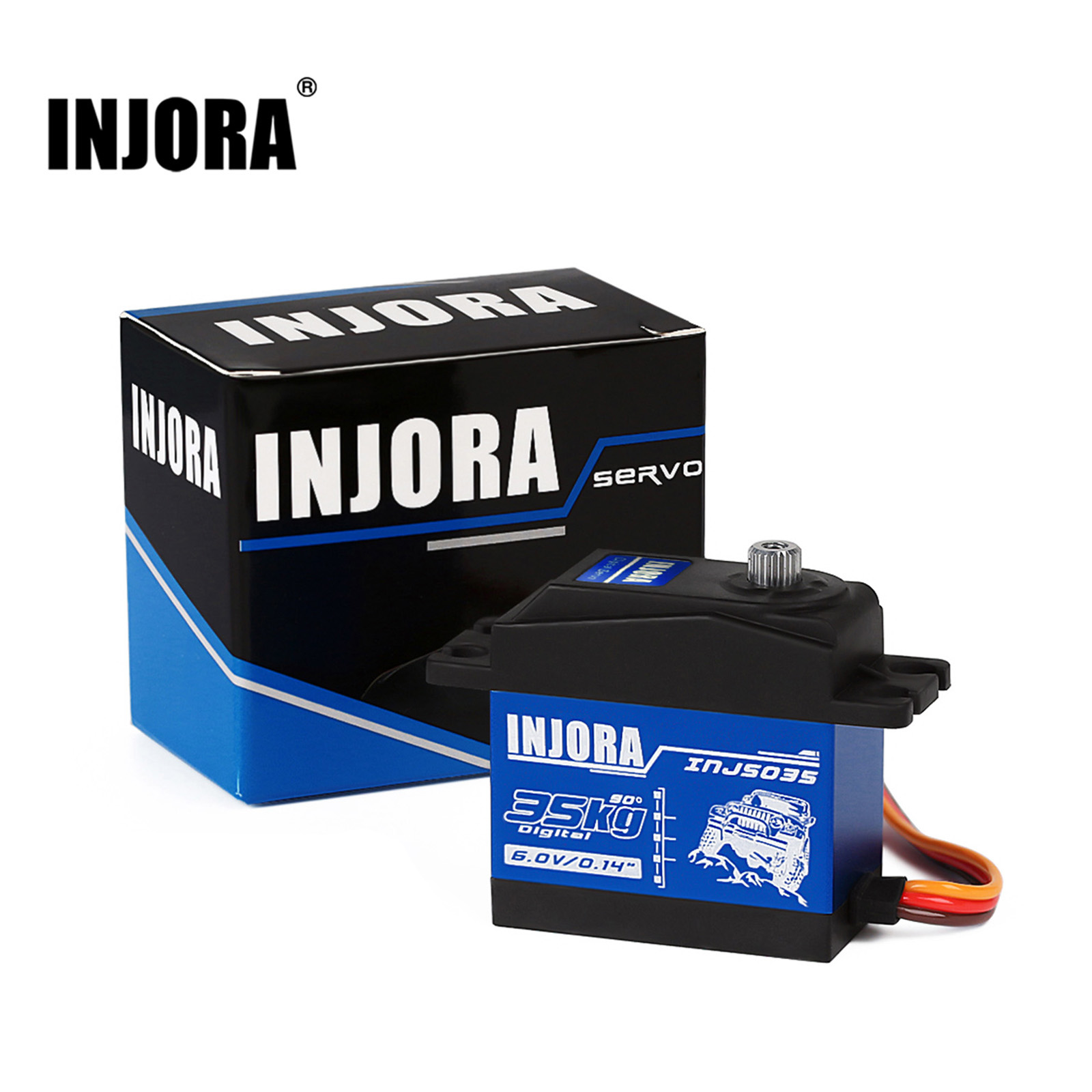 Rc Tire Foam Insert - INJORA INJS025 INJS035 Digital Servo 25KG