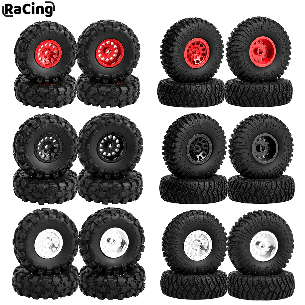 Rc Tire Foam Insert - 4PCS Wheel Tires With Metal Wheel