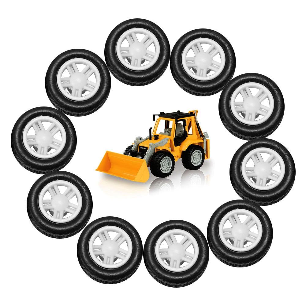10 Pcs Mini Wheel Hubs Rubber  - Rc Tire Foam Insert review and price