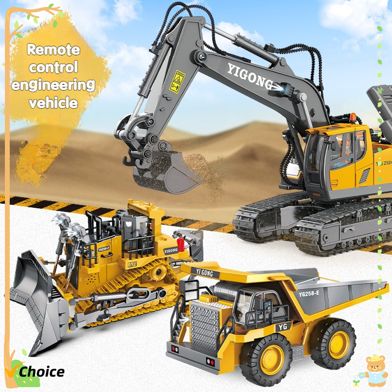 Excavator Dump Trucks 2.4G Hig - Rc Excavator Hydraulic review and price