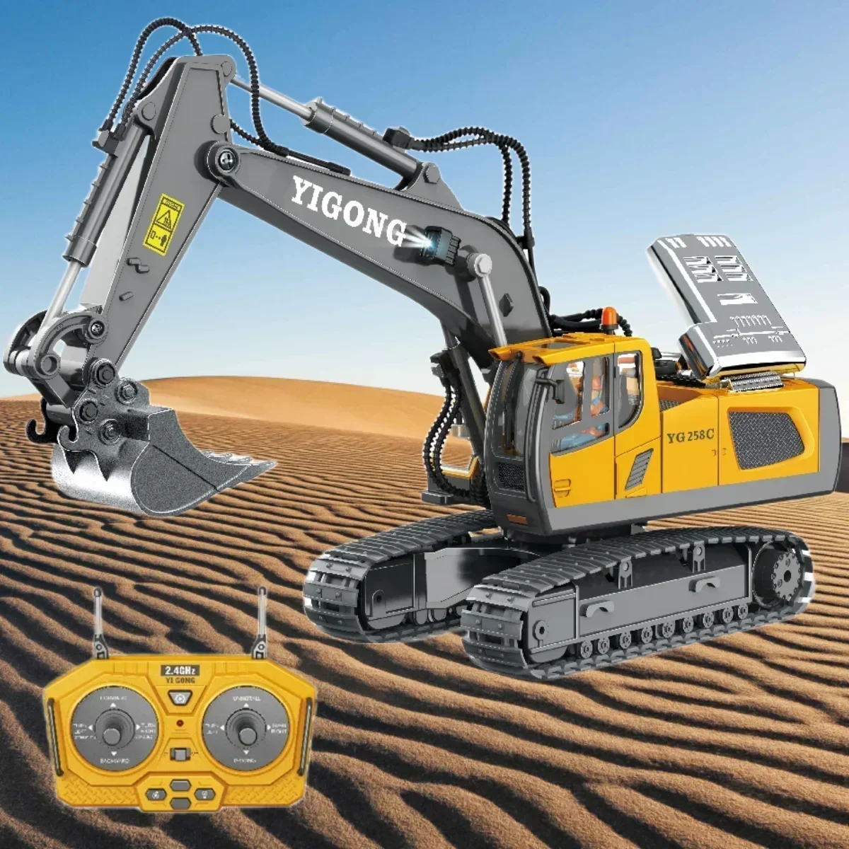 Excavator Dump Trucks 2.4G Hig - Rc Excavator Hydraulic review and price