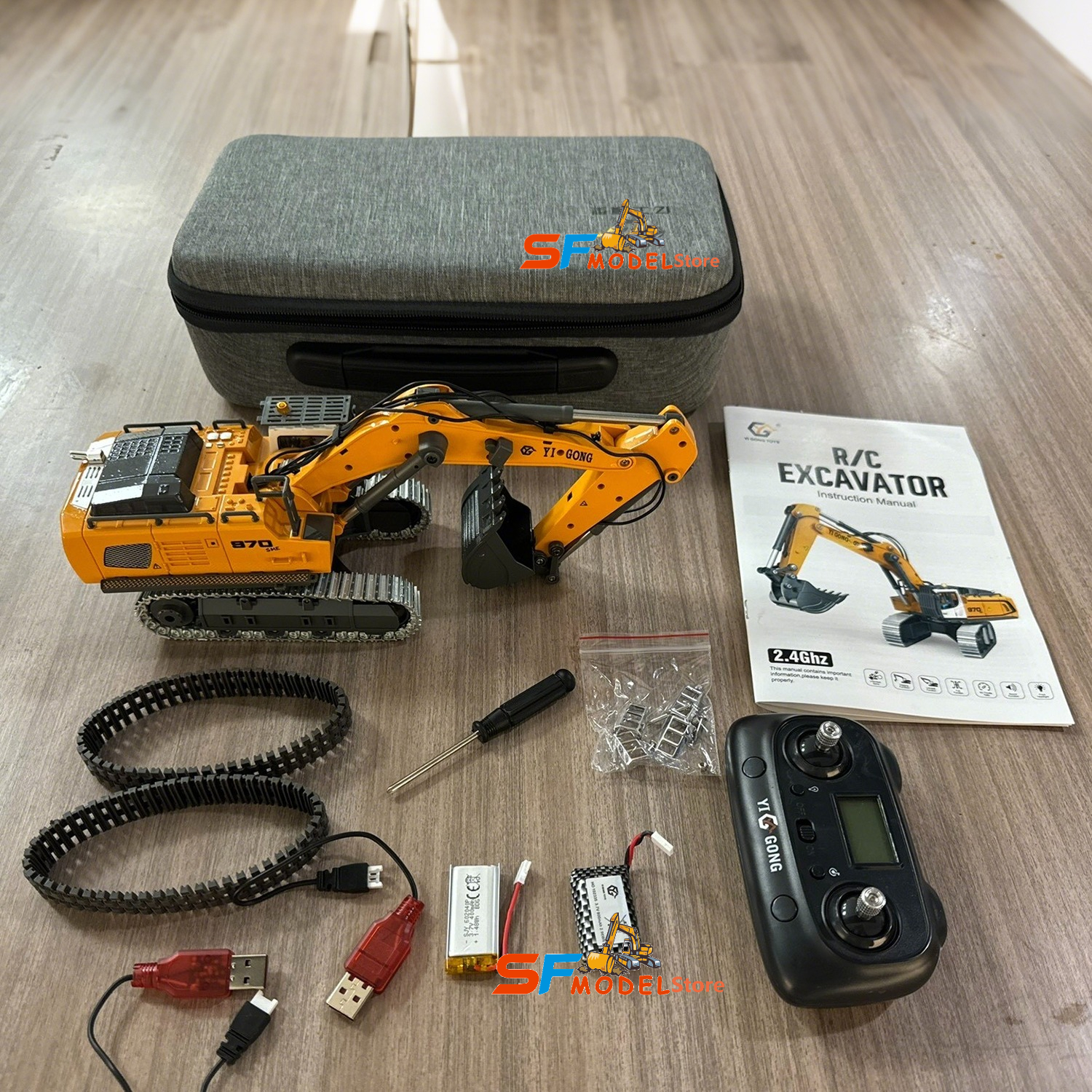 Mini Excavator 1/50 970 Electr - Rc Excavator Hydraulic review and price