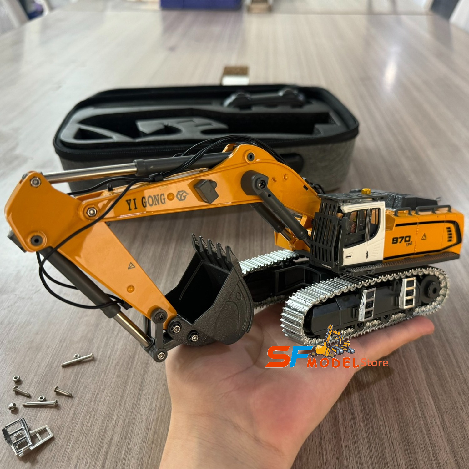 Mini Excavator 1/50 970 Electr - Rc Excavator Hydraulic review and price