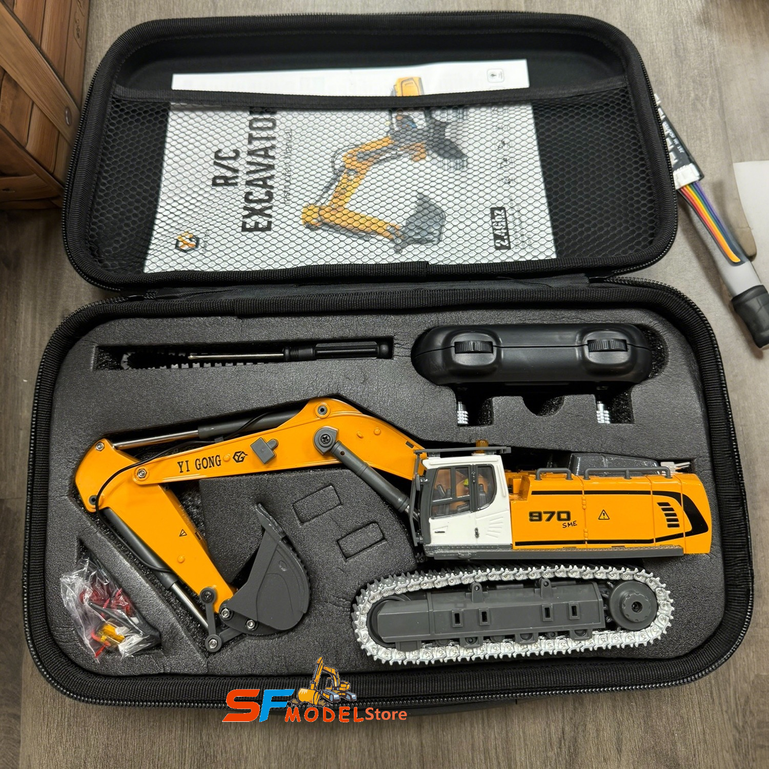 Mini Excavator 1/50 970 Electr - Rc Excavator Hydraulic review and price