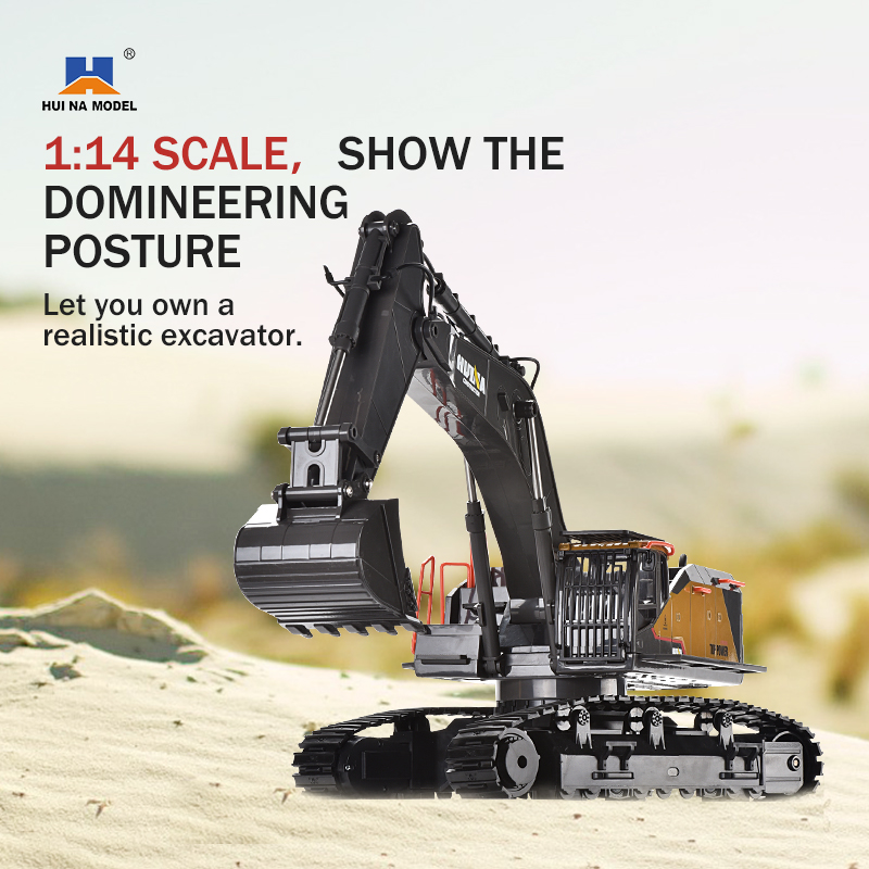 HUINA 1592 Alloy Excavator Tru - Rc Excavator Hydraulic review and price